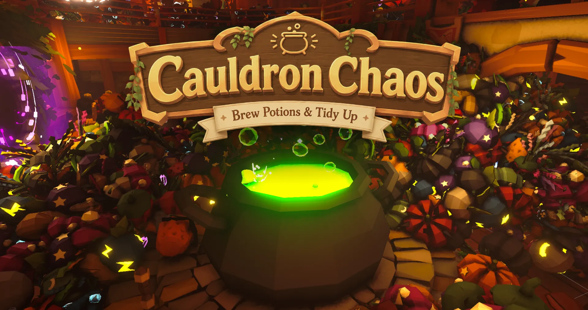 Cauldron Chaos: Brew Potions & Tidy Up